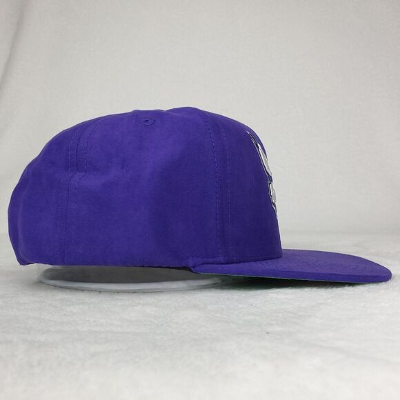 Charlotte Hornets Mitchell & Ness NBA Snapback Hat Cap 3D Logo Faux Suede NWT - Picture 4 of 8